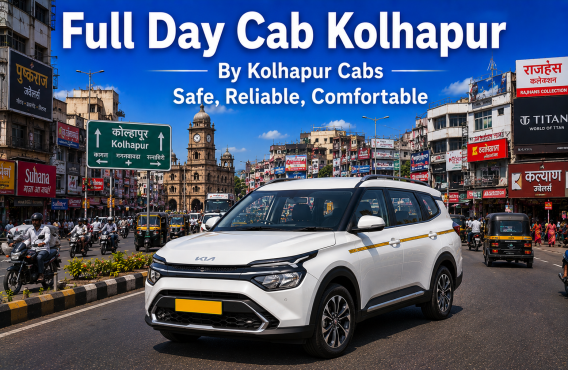 Kolhapur Cabs Full Day Cab Kolhapur