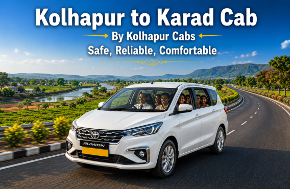 Kolhapur Cabs Kolhapur to Karad Cab